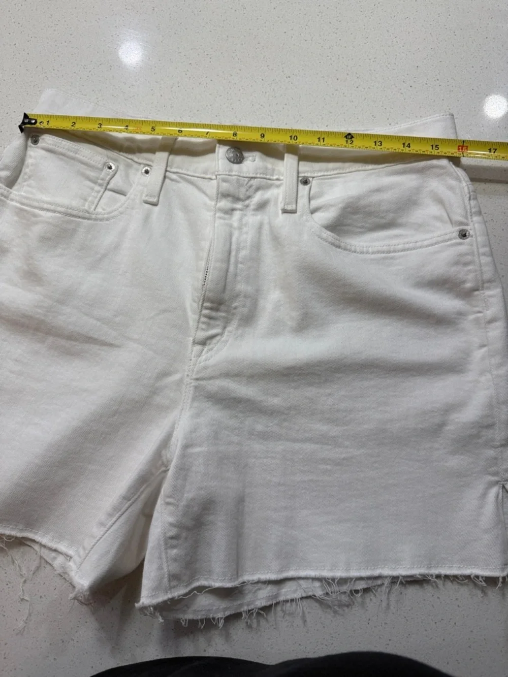 J crew High Rise Denim Shorts Size 30
